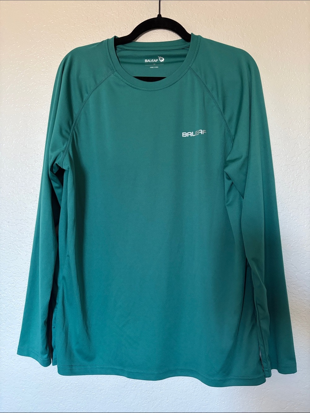 Baleaf Teal Long Sleeve Performance Top